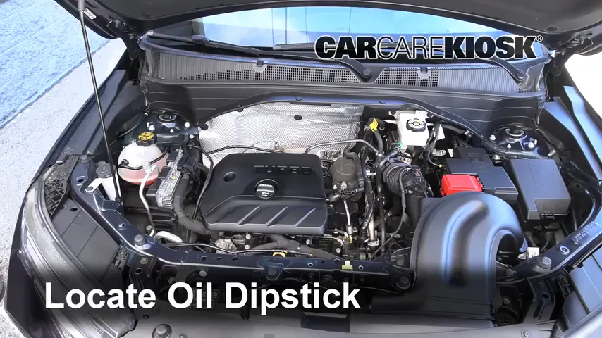 2021 Chevrolet Trailblazer LT 1.3L 3 Cyl. Turbo Oil Check Oil Level